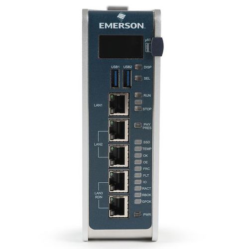 Contrôleur d'automatisme programmable compact - RX3i CPE400  - Emerson - modulaire / redondant / pour contrôleur