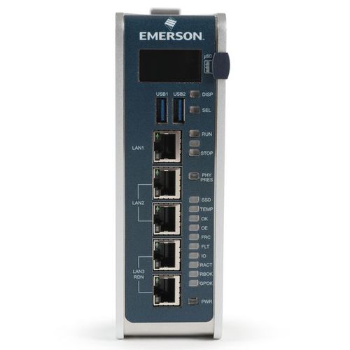 Contrôleur d'automatisme programmable compact - RX3i CPL410 - Emerson - modulaire / redondant