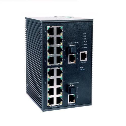 Commutateur Ethernet administrable - IC086SLM162 - Emerson - 18 ports / gigabit / monté en rack