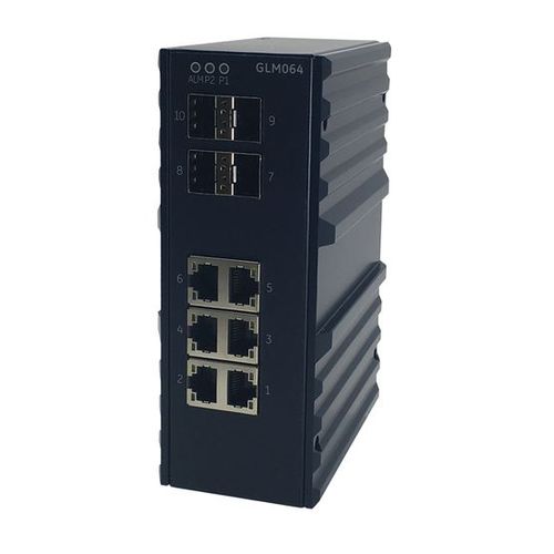 Commutateur Ethernet administrable - IC086GLM064 - Emerson - 10 ports / Gigabit Ethernet / ProfiNet