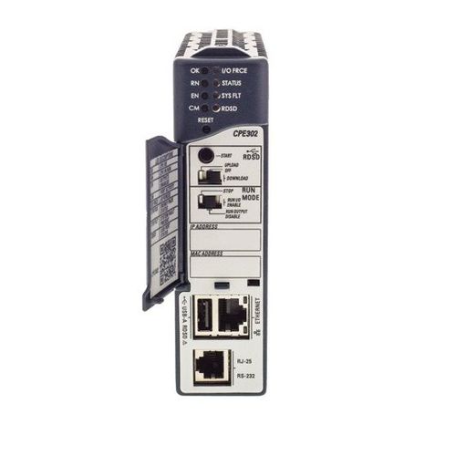 Contrôleur d'automatisme programmable compact - RX3i CPE302 - Emerson - modulaire / à haute vitesse