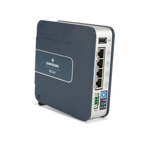 Contrôleur d'automatisme programmable compact - RSTi-EP CPE115 - Emerson - sur rail DIN / avec E/S intégrée / Modbus