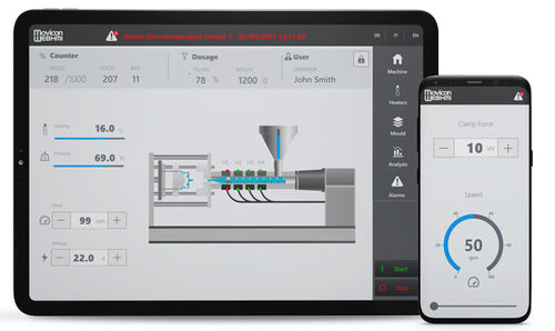 Logiciel de gestion - Movicon WebHMI™ - Emerson - de visualisation / de commande / HMI