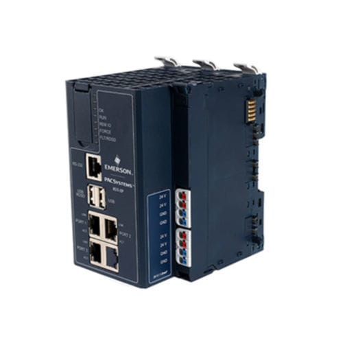 Contrôleur d'automatisme programmable compact - PACSystems RSTi-EP CPE215 - Emerson - entrées analogiques / à entrées numériques / sorties analogiques