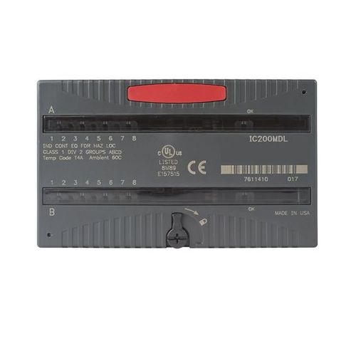 Module d'entrée à 16 E/S - IC200MDL240 - Emerson - compact / haute densité