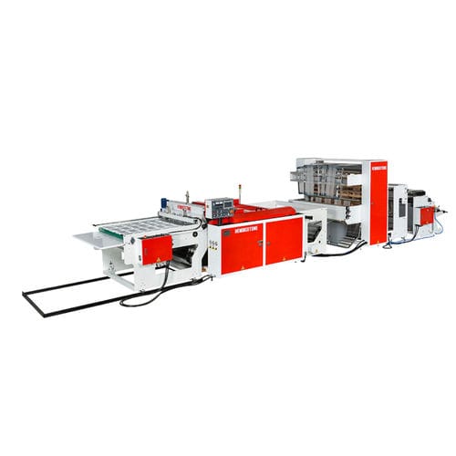 Machine de fabrication de sacs en plastique - HM-1400HFB-S4 - Hemingstone Machinery - à usage intensif / automatique