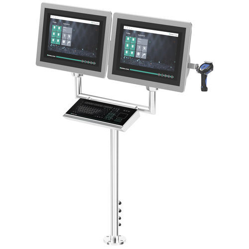 Moniteur LCD - VisuNet GXP - Pepperl+Fuchs SE - rétroéclairage à LED / industriel / pour applications pharmaceutiques