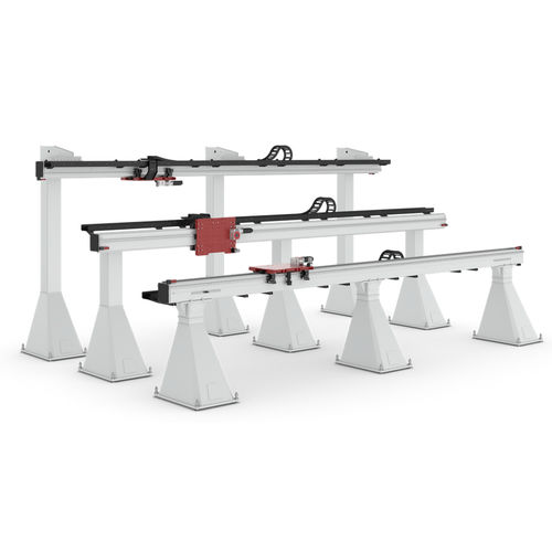 Axe linéaire à pignon et crémaillère - TMO series - Güdel - à moteur linéaire / de précision / pour robots