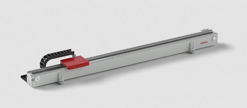 Axe linéaire à pignon et crémaillère - CoboMover CMF - Güdel - à moteur linéaire / de précision / en aluminium