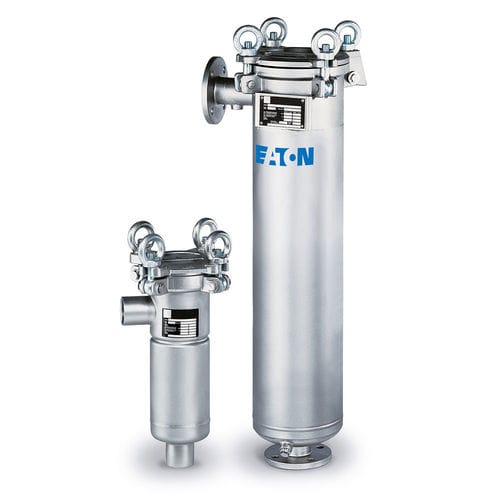 Carter de filtre monopoche - SIDELINE  - Eaton Hydraulics - pour liquide / en acier inoxydable / pour l'industrie alimentaire et de la boisson