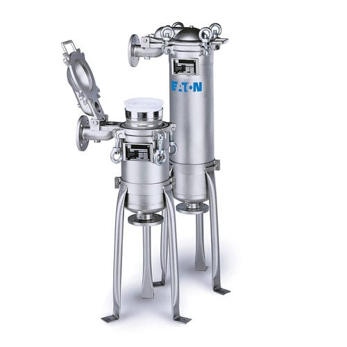 Carter de filtre monopoche - TOPLINE  - Eaton Hydraulics - pour liquide / en acier inoxydable / haute performance