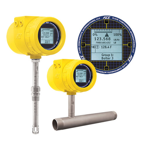 Débitmètre thermique - ST80 - FCI Fluid Components International - massique / pour air comprimé / DN25 - 1"