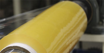 Ligne d'extrusion de film à plat - Alpha Cling  - Alpha Marathon Technologies Group, Inc. - pour PVC / pour film alimentaire