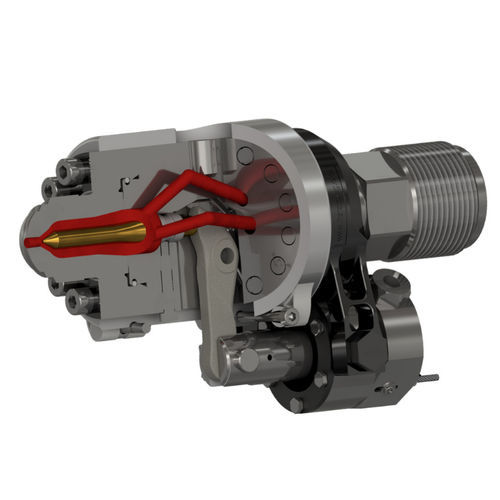 Buse avec obturateur à aiguilles - HP series - Herzog AG - d'injection / pour matière fondue / pour applications spéciales