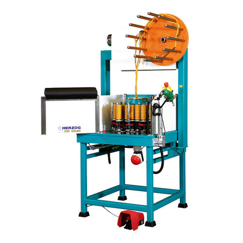 Machine de tressage pour fil - KBB 1/24-100 - HERZOG GmbH