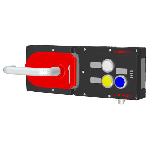 Serrure à pêne - MGB-L0H-APA-L-110551 - EUCHNER GmbH + Co. KG - à poignée / électromécanique / pour porte