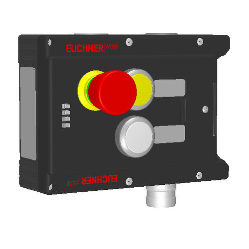 Serrure à pêne - MGB-L0-ARA-AA2A1-S1-R-116300 - EUCHNER GmbH + Co. KG - à boutons / électromécanique / pour porte
