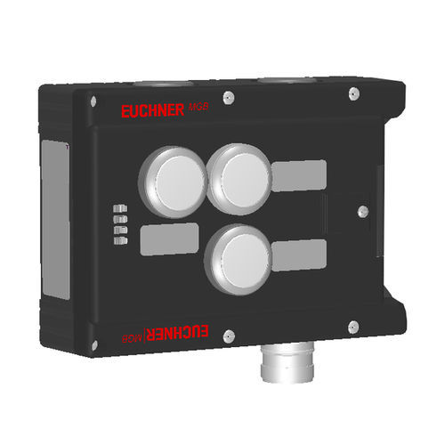 Serrure à boutons - MGB-L1-ARA-AD4A1-S1-R-110872 - EUCHNER GmbH + Co. KG - électromécanique / pour porte / en zinc