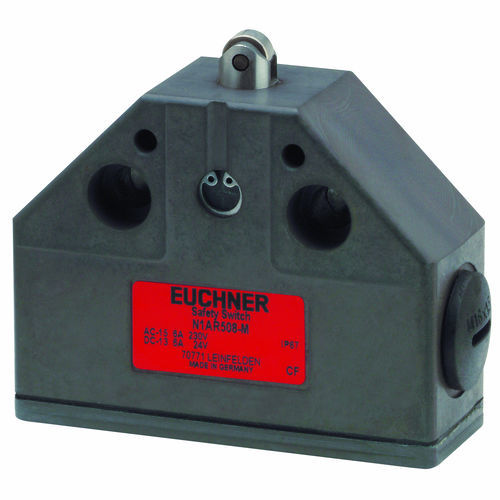 Contact fin de course rotatif - N1AB514-M  - EUCHNER GmbH + Co. KG - IP67 / mécanique / avec plongeur à galet