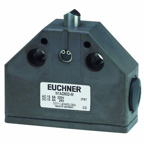 Contact fin de course IP67 - N1AD502-M - EUCHNER GmbH + Co. KG - mécanique / en acier inoxydable