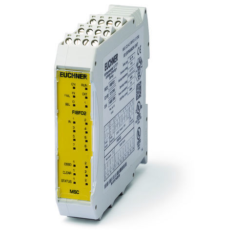Relais de sécurité - MSC-CE-AC-FI8FO2-121290 - EUCHNER GmbH + Co. KG - de surcharge / DC / sur rail DIN