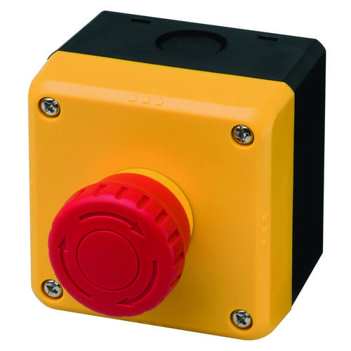 Interrupteur unipolaire - ES-FB1W-XW1E-LV412Q4MFR-YO  - EUCHNER GmbH + Co. KG - renforcé / IP65 / éclairé