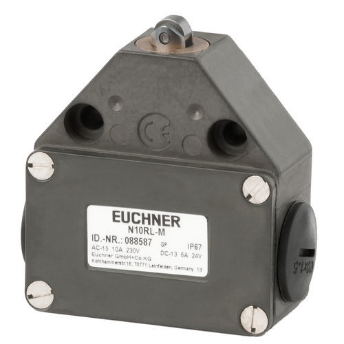 Contact fin de course à came tournante - N10R-M - EUCHNER GmbH + Co. KG - IP67 / robuste / mécanique