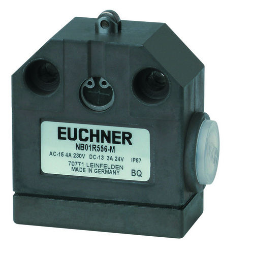 Contact fin de course IP67 - NB01D556-M - EUCHNER GmbH + Co. KG - robuste / mécanique / avec plongeur à galet