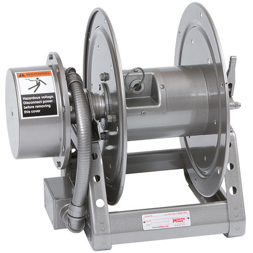 Enrouleur de câbles - CR1600 Series - HANNAY REELS - à manivelle / motorisé / pour chantier de construction