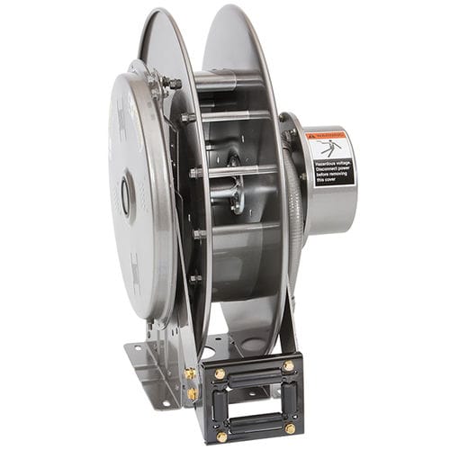 Enrouleur de câbles - NSCR700 Series - HANNAY REELS - à rappel automatique / pour usage intensif / pour chantier de construction