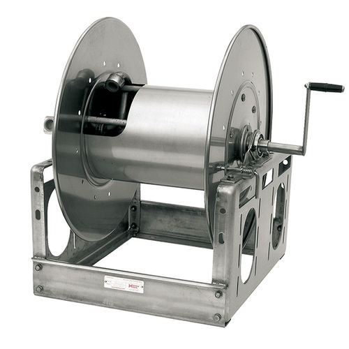 Enrouleur de tuyau - SS3000 series - HANNAY REELS - à manivelle / pour produits chimiques / pour applications alimentaires