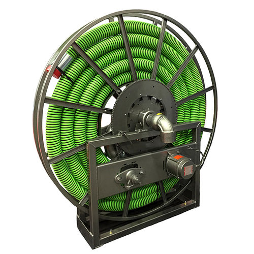 Enrouleur de tuyau d'aspiration - VAC5000 Series - HANNAY REELS - motorisé / pour usage intensif / pour camion