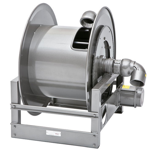 Enrouleur de tuyau d'aspiration - VAC9000 - HANNAY REELS - motorisé / pour usage intensif / pour camion