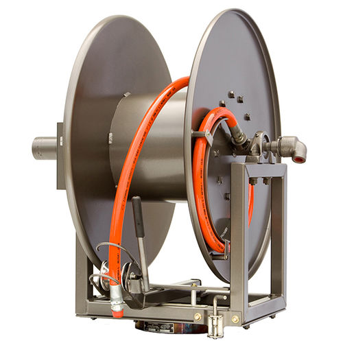 Enrouleur de tuyau de nettoyage - HDD6200 - HANNAY REELS - de tuyau de nettoyage haute pression / motorisé / pour l'eau