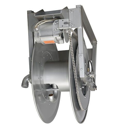 Enrouleur de tuyau - IV Series - HANNAY REELS - motorisé / pour carburant / fixe