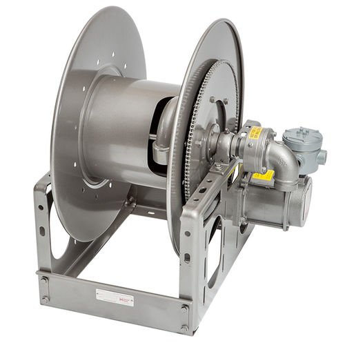 Enrouleur pour l'industrie aéronautique - V1-1/2" Series - HANNAY REELS - de tuyau / manuel / motorisé