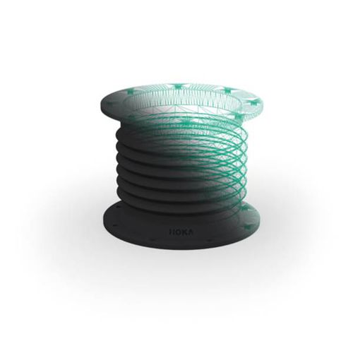 Connecteur de tube rond - HoKa GmbH - en PVC / en polypropylène / en PVDF