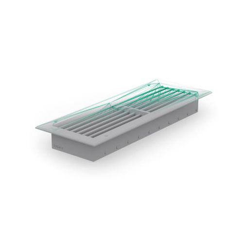 Grille de ventilation en plastique - HoKa GmbH - rectangulaire