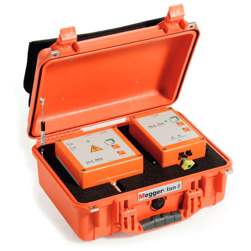 Système de test de tangente delta - Tan delta - MEGGER - pour câble / portable