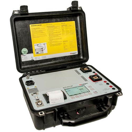 Microhmmètre numérique - MJOLNER200 - MEGGER - portable / à faible résistance