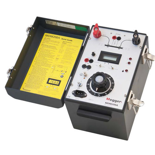 Microhmmètre numérique - MOM200A - MEGGER - portable / durci