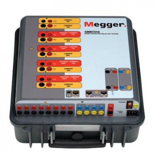 Système de test pour machines et installations électriques - SMRT410 - MEGGER - pour relais triphasé / portable