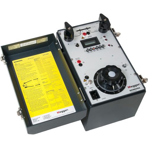 Microhmmètre numérique - MOM600A - MEGGER - portable