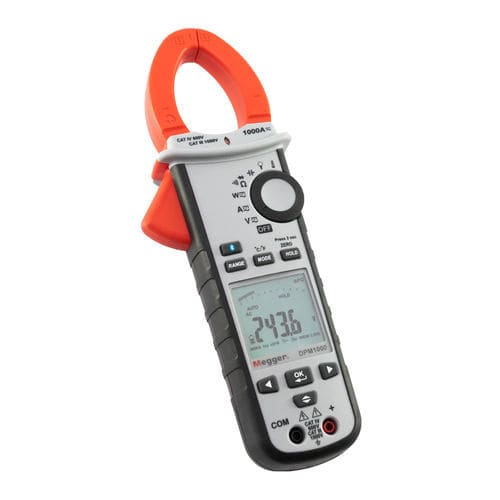 Pince multimètre numérique - DPM1000 - MEGGER - portable / 1000 V / 600 V