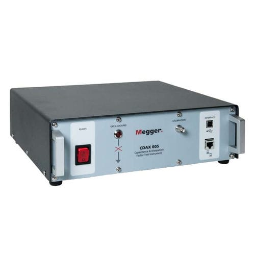 Appareil de mesure de facteur de puissance - CDAX 605 - MEGGER - de facteur de dissipation / de capacitance / capacitif