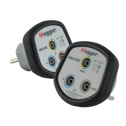 Adaptateur électrique de test - MSA1363 - MEGGER - mâle / femelle / en plastique
