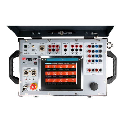Système de test pour transformateur de puissance - TRAX - MEGGER - portable / compact