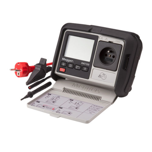 Testeur d'appareil électrique portable - PAT100 series - MEGGER - d'isolement / de continuité / de courant résiduel