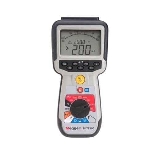 Testeur d'isolement - MIT2500 - MEGGER - de continuité / pour câble / de moteur