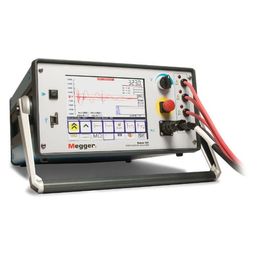 Testeur d'impédance - Baker DX - MEGGER - d'isolement / de capacité / de phase